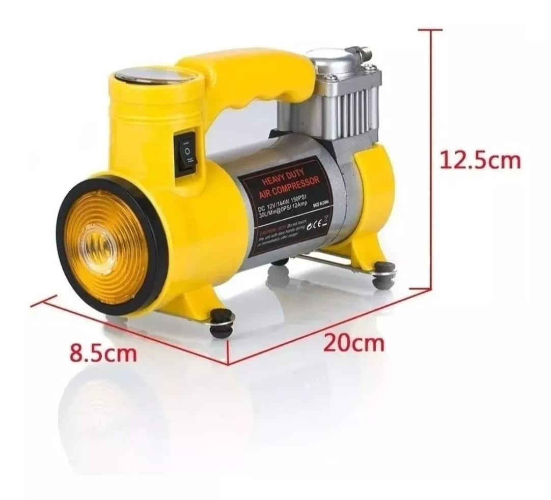 Miniatura 4 de Compresor Inflador De Aire Llanta Carro